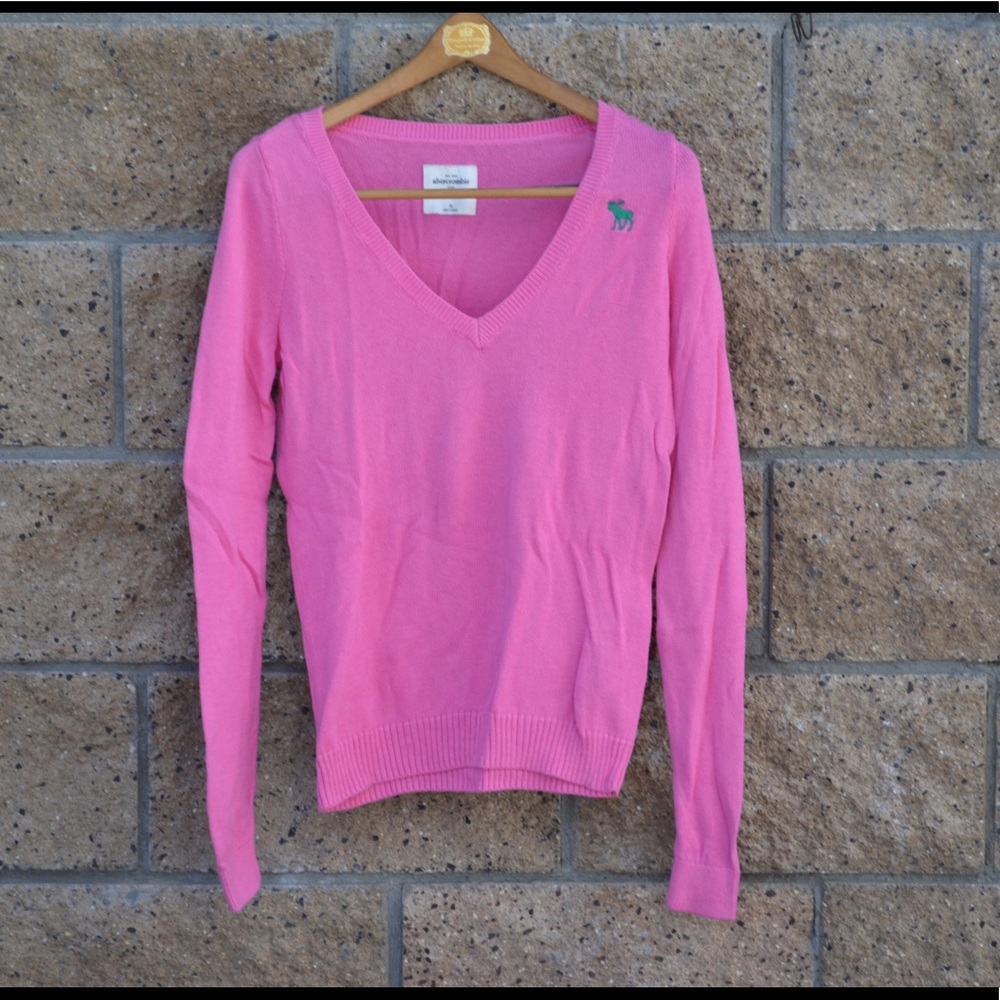 Abercrombie Kids Pink Sweater